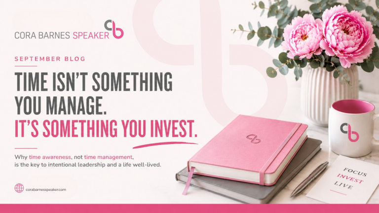 Read more about the article Time Isn’t Something You Manage. It’s Something You Invest.